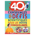 Pictogramme pour 40 expériences & défis scientifiques pours les petits débrouillards