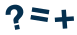 logo: ?=+